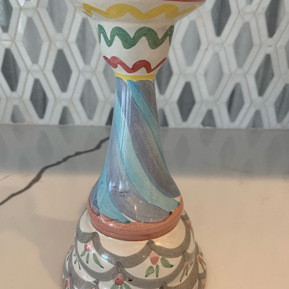 HP🎉 Mackenzie Childs Vintage Candlestick - Picture 2 of 5